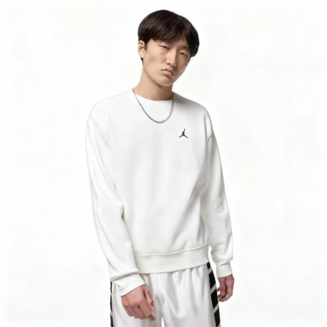 Pánska flisová mikina NIKE JORDAN BRK FLC CREW 133 SAIL