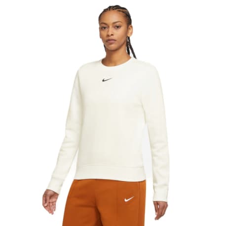 Dámska zateplená mikina NIKE W NSW PHNX FLC STD CREW SAIL BLACK