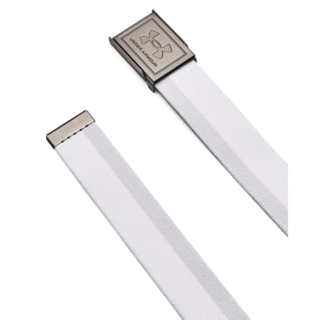 Pánsky opasok UNDER ARMOUR M Stretch Webbing Belt-WHT