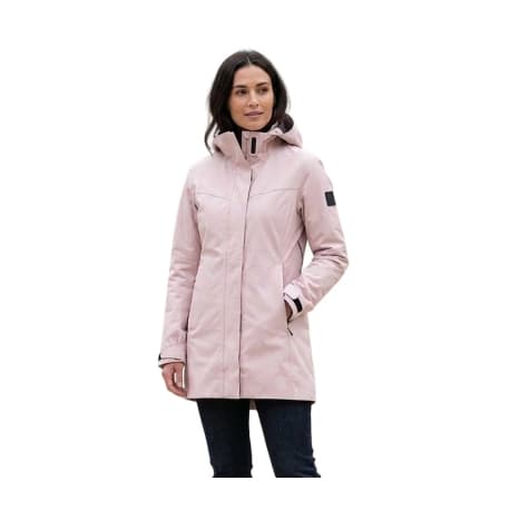 Dámska turistická softshellová bunda s kapucňou NORTHFINDER YULIANA-366rose