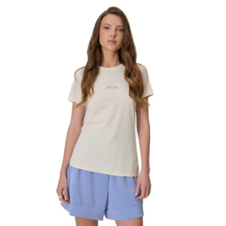 Dámske tričko s krátkym rukávom 4F TSHIRT F2742-12S-CREME