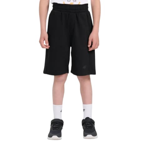 Chlapčenské kraťasy 4F JUNIOR SHORTS CAS M784-20S-DEEP BLACK
