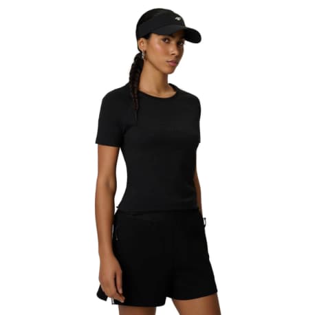 Dámske turistické tričko s krátkym rukávom 4F TSHIRT F2774-20S-DEEP BLACK