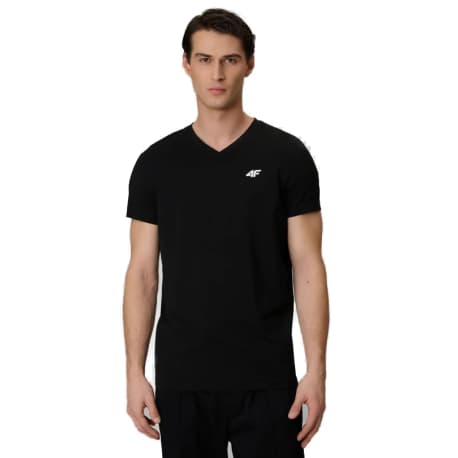 Pánske tričko s krátkym rukávom 4F TSHIRT M3339-20S-DEEP BLACK
