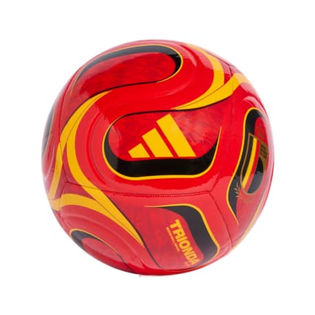 Futbalová lopta ADIDAS RBFA CLB HOME RED TEPORE BLACK