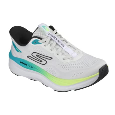 Pánska bežecká obuv SKECHERS Max Cushioning Max Run Slip-Ins M white