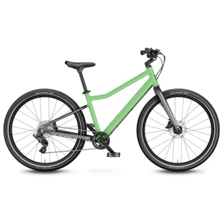 Juniorský mestský bicykel WOOM EXPLORE 5, jungle green