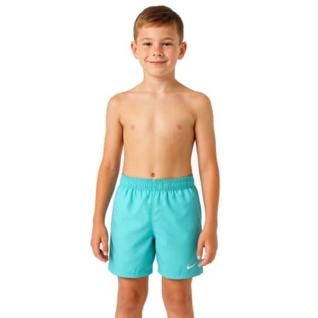 Chlapčenské plavky NIKE SWIM Essential Lap 4 BLEACHED TURQ