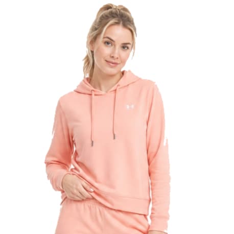 Dámska mikina s kapucňou UNDER ARMOUR Sport Terry Hoodie-PNK