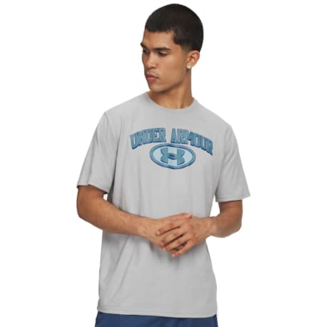 Pánske tričko s krátkym rukávom UNDER ARMOUR UA M WM Locker Tag SS-GRY