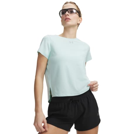 Dámske bežecké tričko s krátkym rukávom UNDER ARMOUR UA Velociti Pro Shortsleeve-GRN