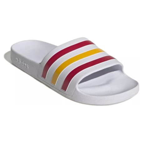 Pánske šlapky (plážová obuv) ADIDAS Adilette Aqua M cloud white team power red 2 crew yellow