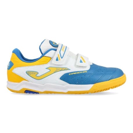 Chlapčenské futbalové kopačky halové JOMA Cancha 2604 K IC royal blue white