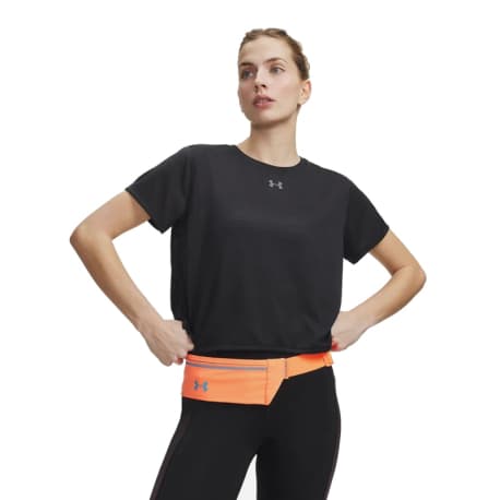 Dámske bežecké tričko s krátkym rukávom UNDER ARMOUR UA Velociti Shortsleeve-BLK