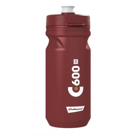 Fľaša na bicykel POLISPORT Láhev C600 0,6l, višňová