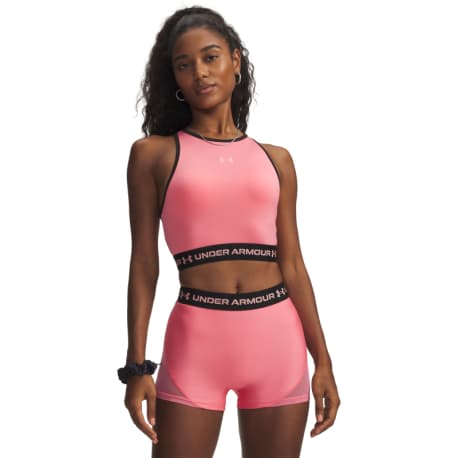 Dámske tréningové tričko s krátkym rukávom UNDER ARMOUR HeatGear Mesh Tank-MRN