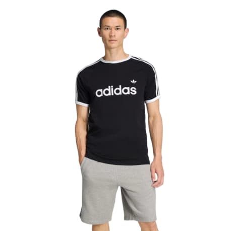 Pánske tričko s krátkym rukávom ADIDAS ORIGINALS 3S RINGER T BLACK