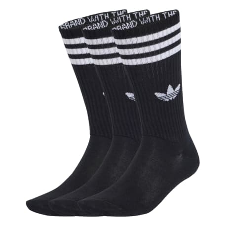 Ponožky ADIDAS ORIGINALS 3 PACK-HIGH CR S BLACK BLACK BLACK