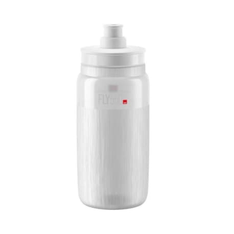 Fľaša na bicykel ELITE Fly Tex Bottle 550 ml, transparent