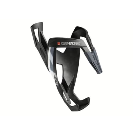 Košík na fľašu na bicykel ELITE Custom Race Plus, matte black white