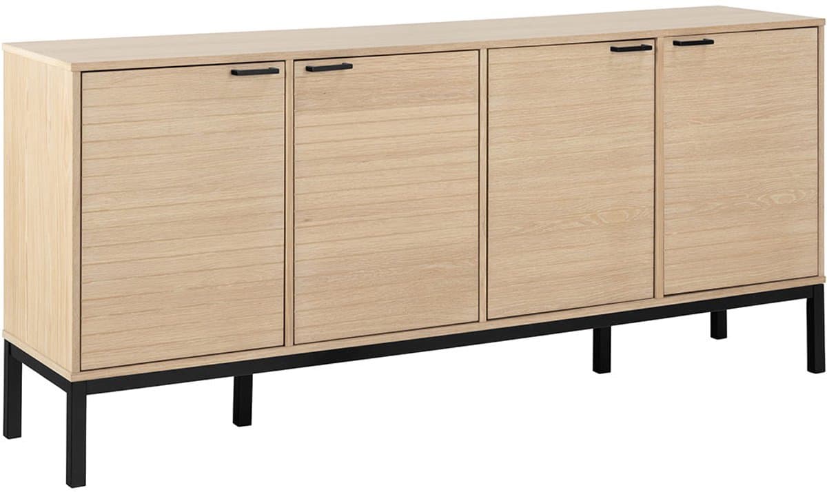 Komoda Kensington 180 cm dub bielený