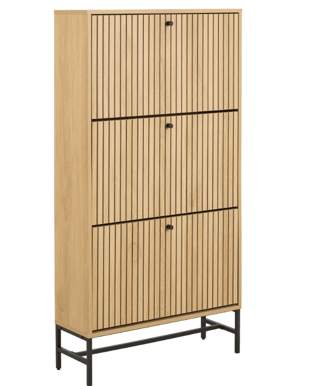 Výklopný botník ALBANY 71,6 cm dub prírodný