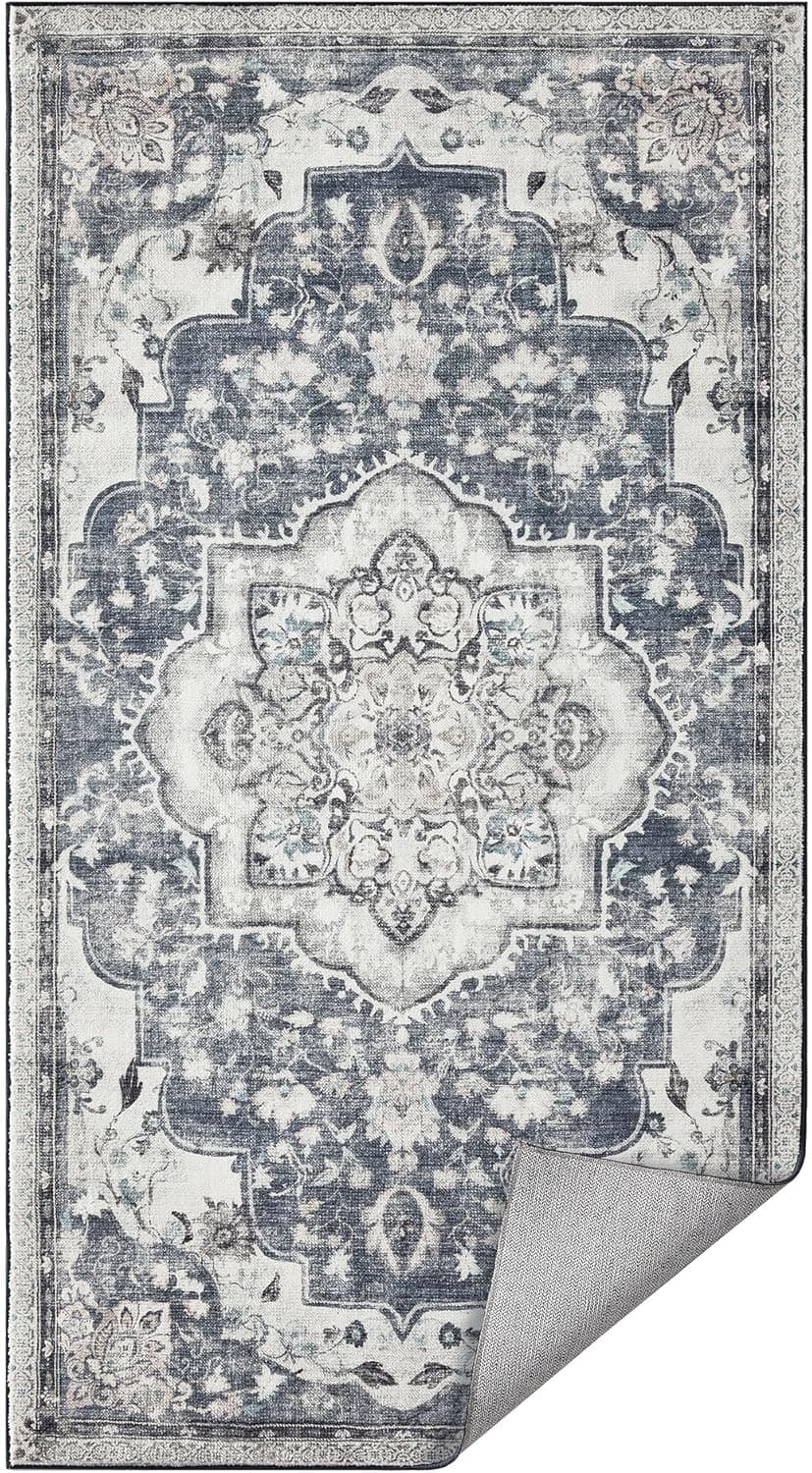 Obdĺžnikový koberec ORIENT 150x80 cm sivý