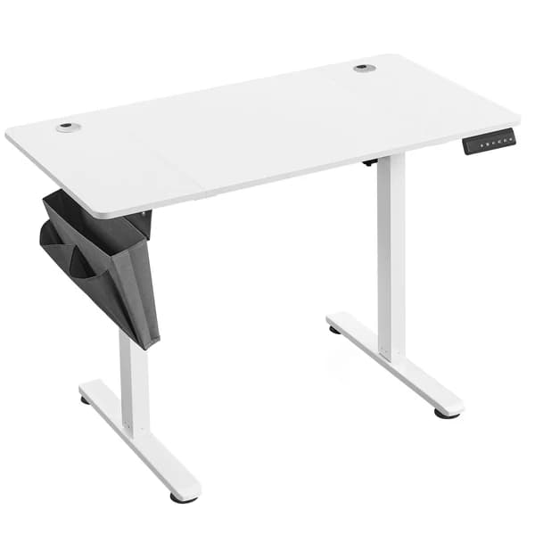 Elektricky nastavitelný psací stůl Vasagle Paradise 120 cm bílý