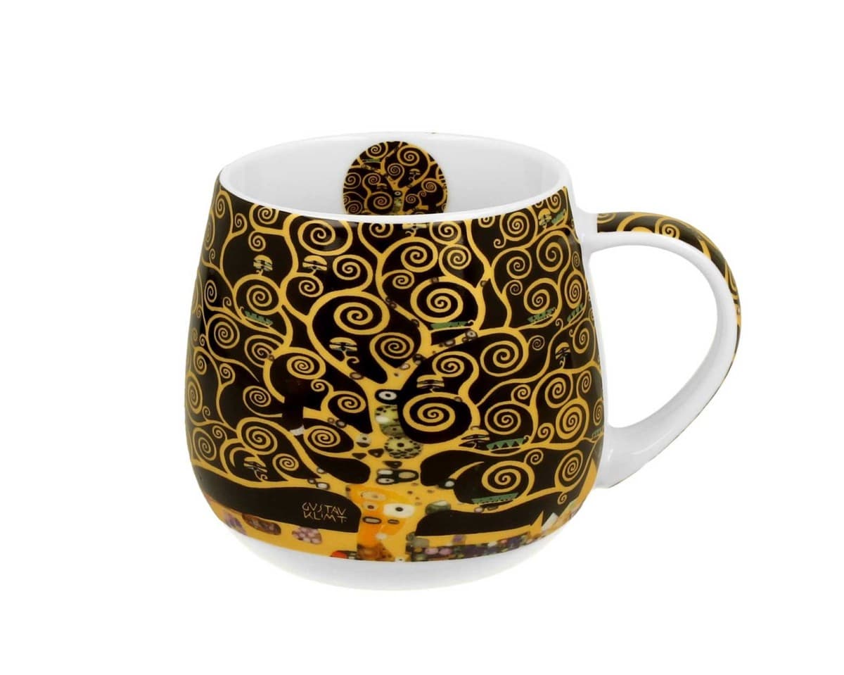 Porcelánový hrnček Klimt Strom života 430 ml viacfarebný