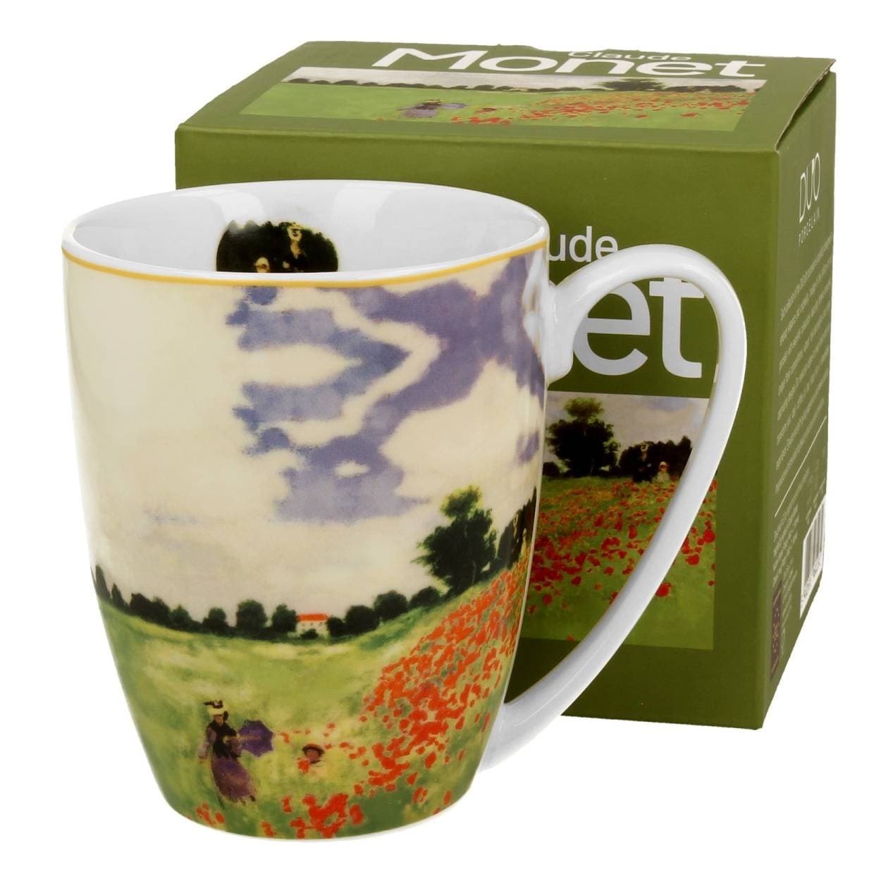Porcelánový hrnček Monet Poppy Field 360 ml viacfarebný
