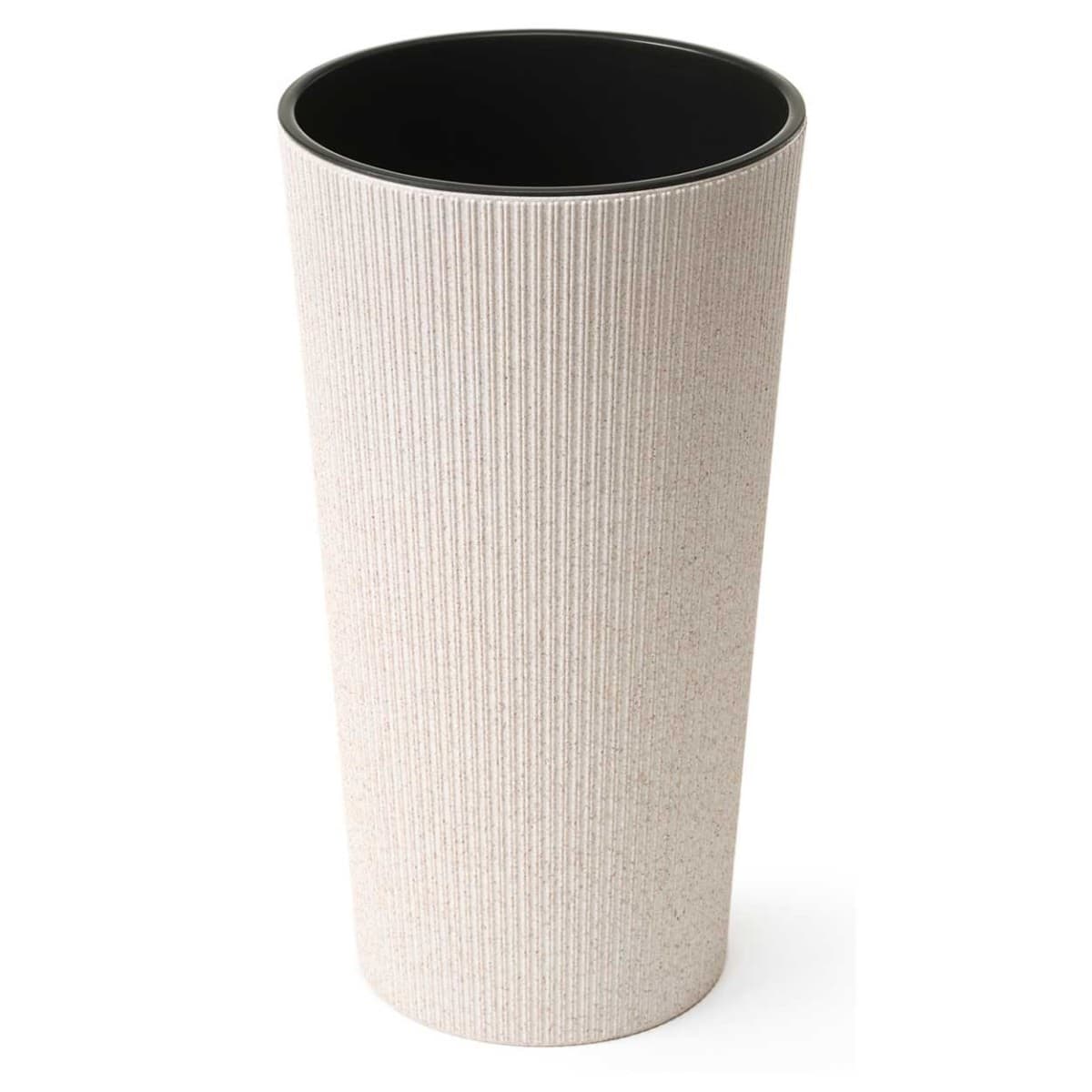 Kvetináč URBANIKA ECO Wood 57x30 cm biely
