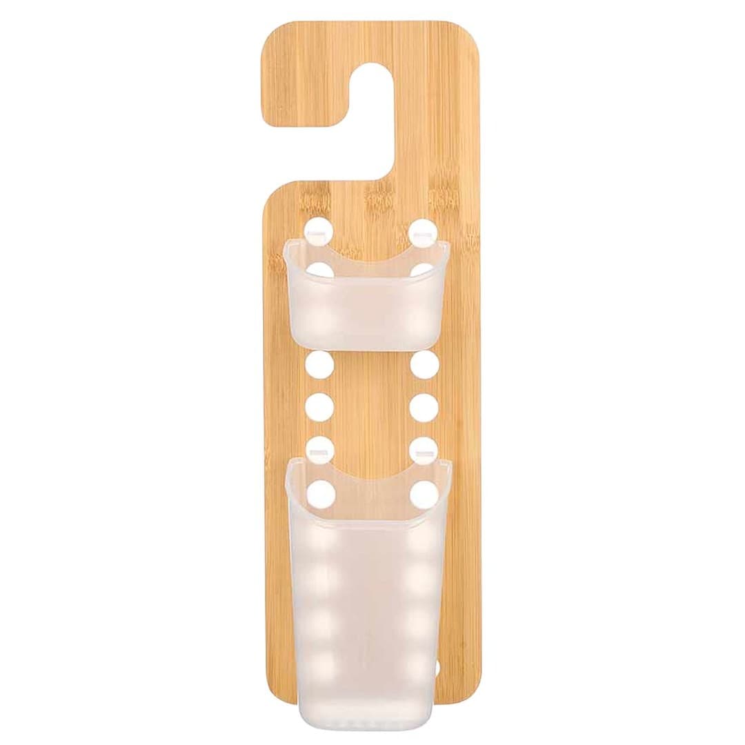 Závesný bambusový organizér ORGO 44 cm hnedý