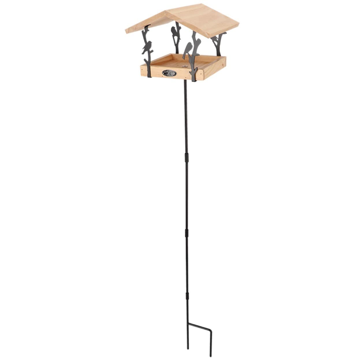 Krmítko pre vtáky AILIN 131 cm hnedé