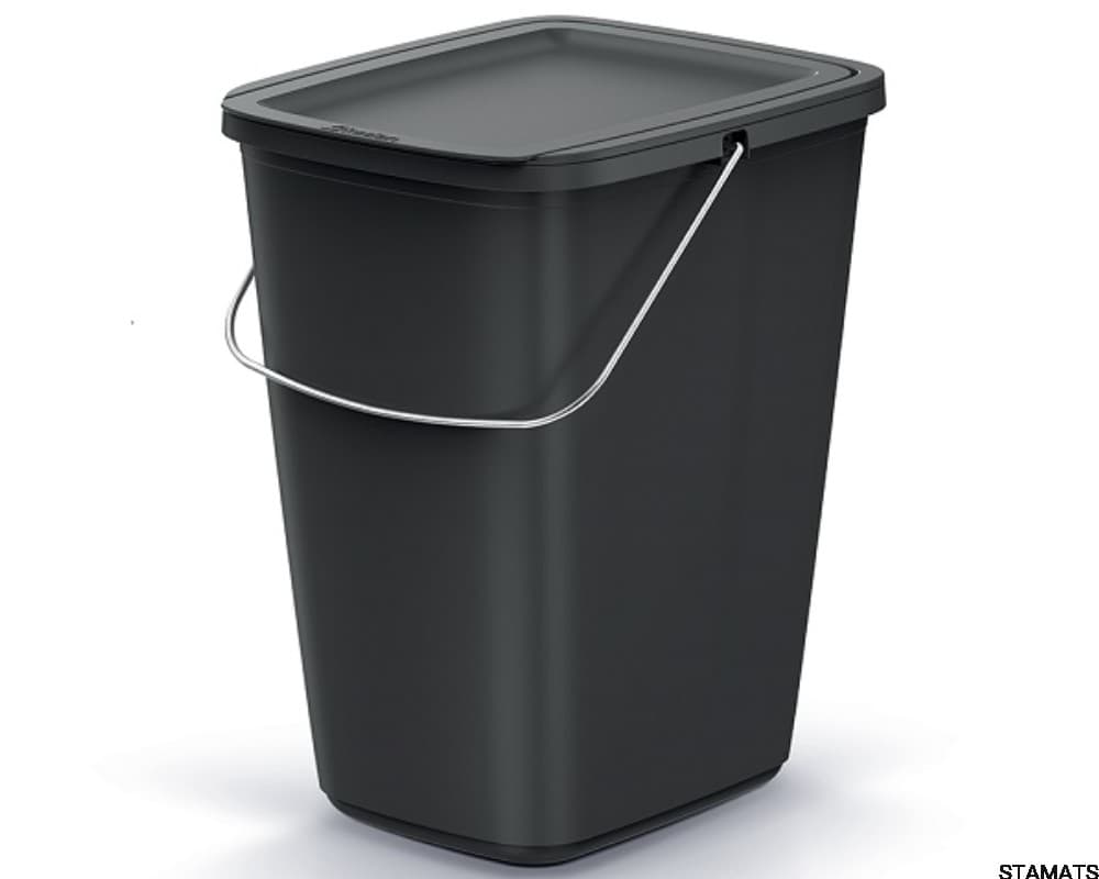 Odpadkový kôš COMPACTO FLAS 9 L čierny