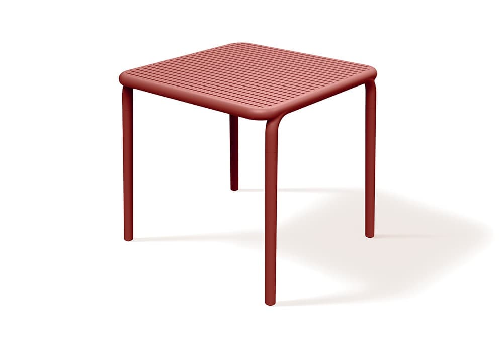 Záhradný jedálenský stôl BRENES 79,5x79,5x75,5 cm - výber z 4 prevedení