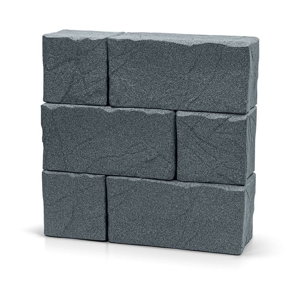 Sud na dažďovú vodu Stones Block 400 l tmavosivý