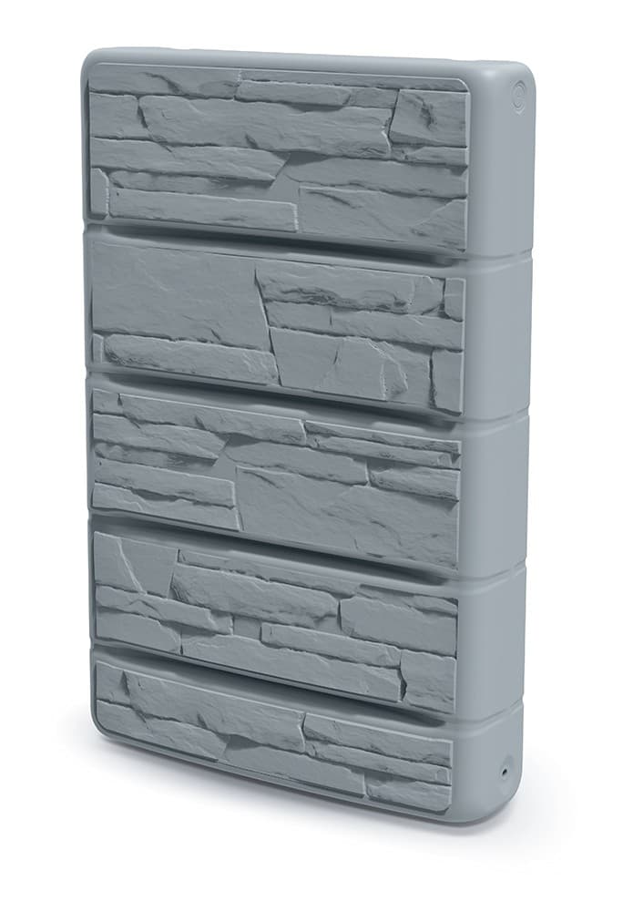 Sud na dažďovú vodu Stone Will 400 l svetlosivý