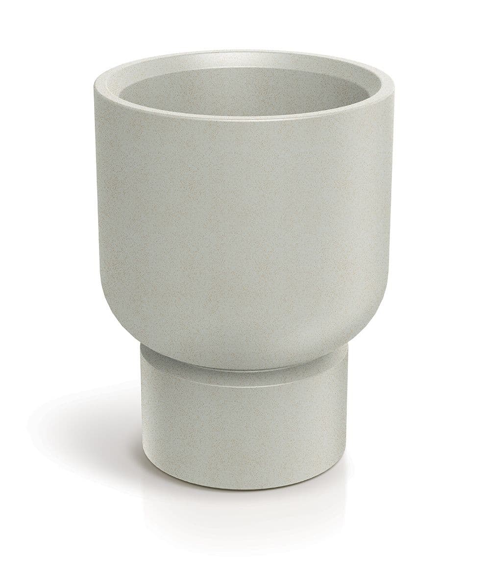 Plastový kvetináč MOLTAS BASE ROUND MIDL 40 cm pieskový