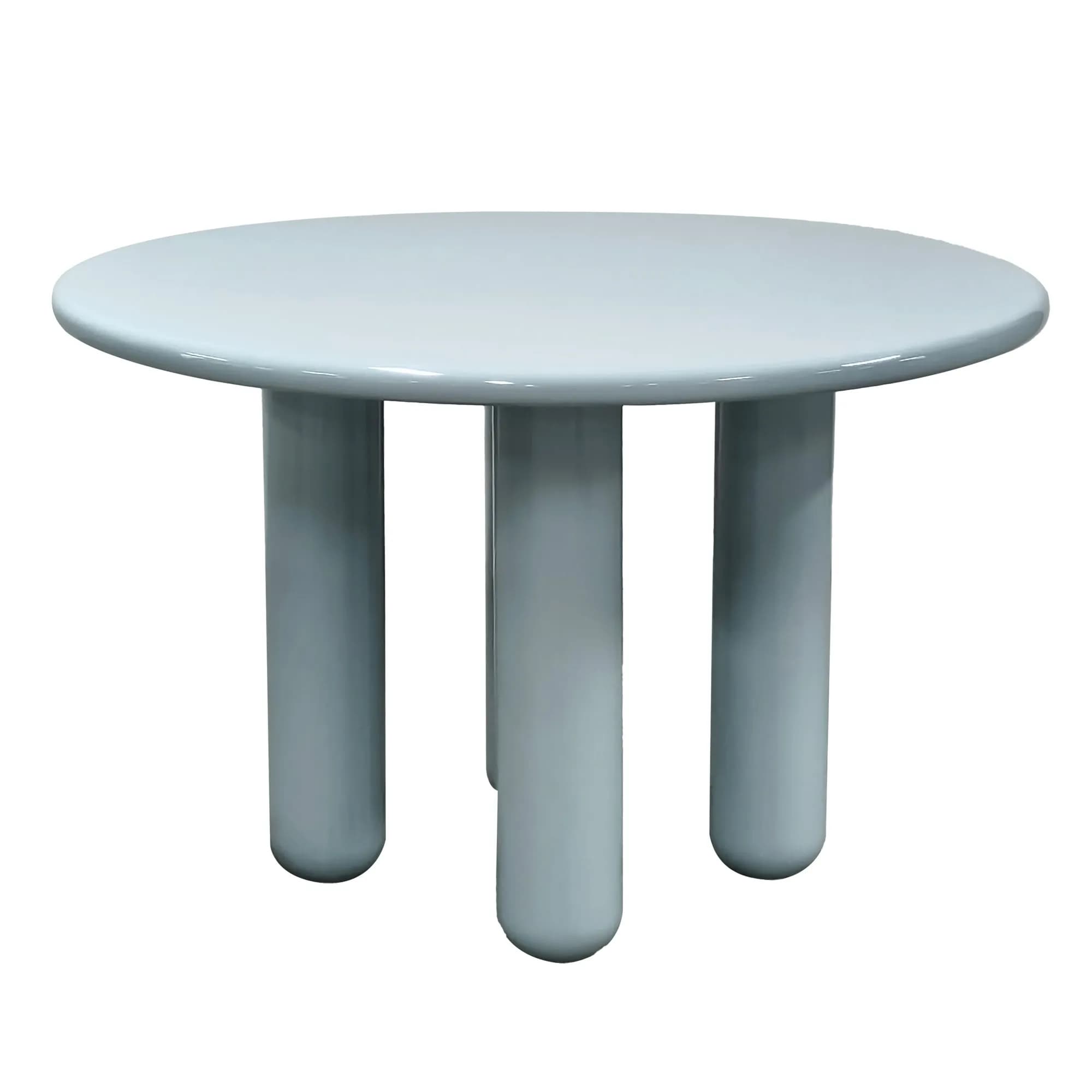 Jedálenský stôl Suri 120 cm modrosivý