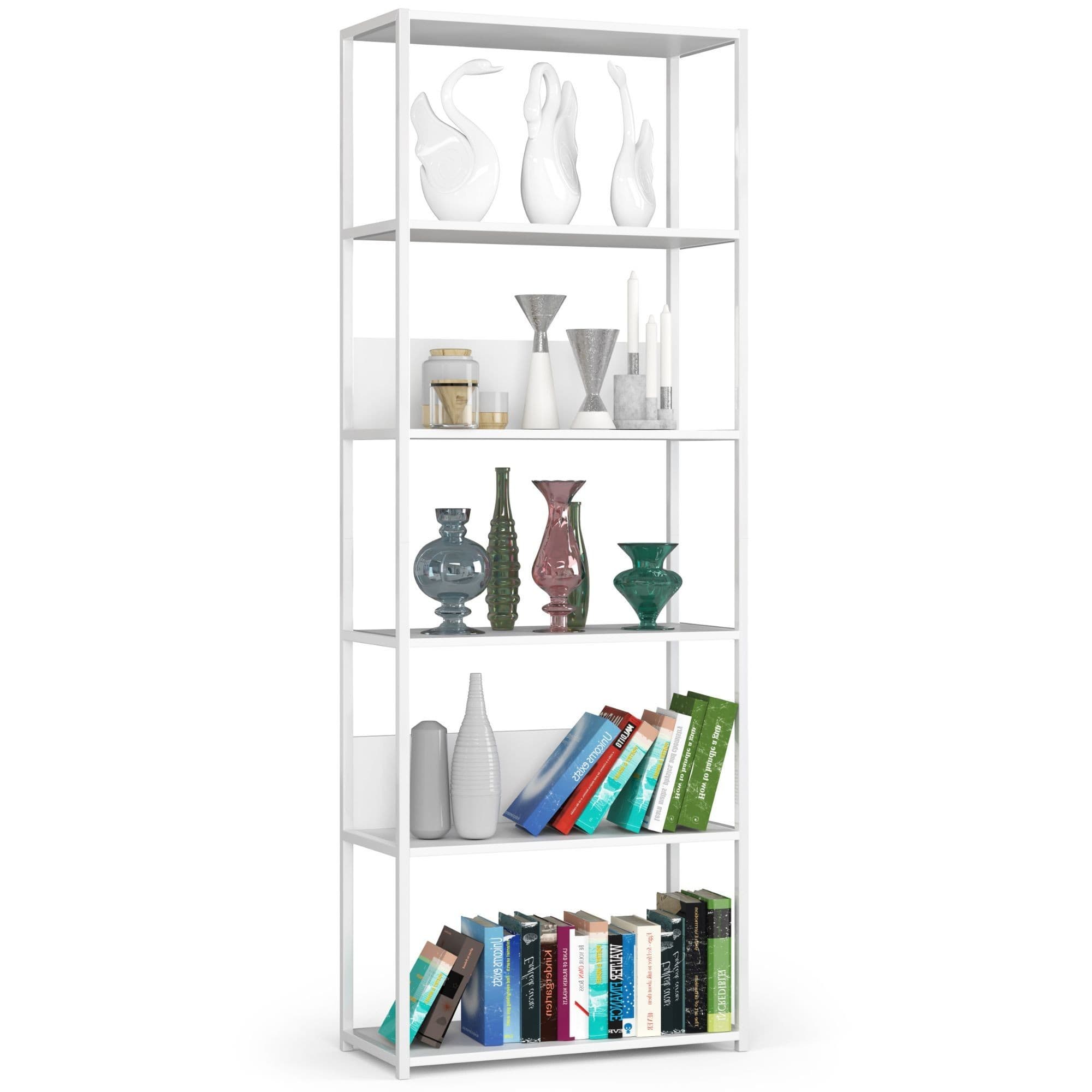 Regál LOFT 70 cm biely