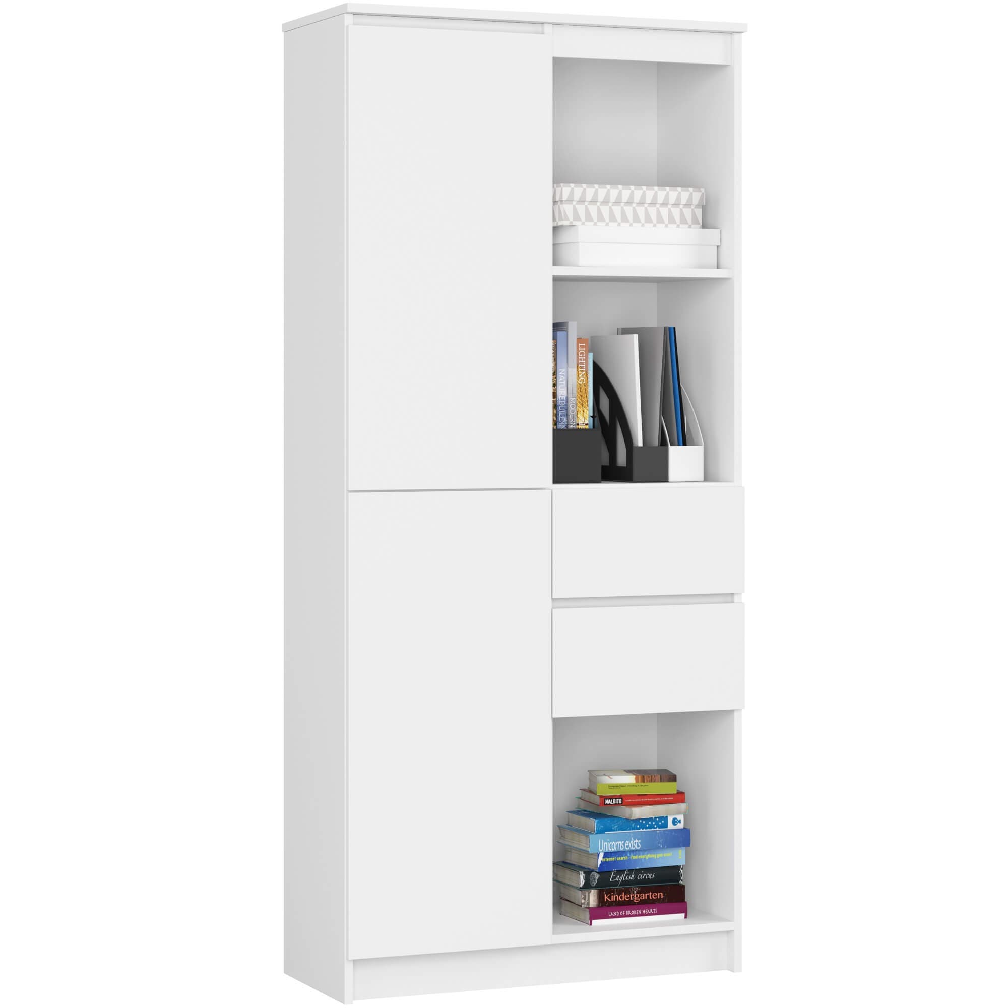 Skriňa Rexa II 80 cm biela