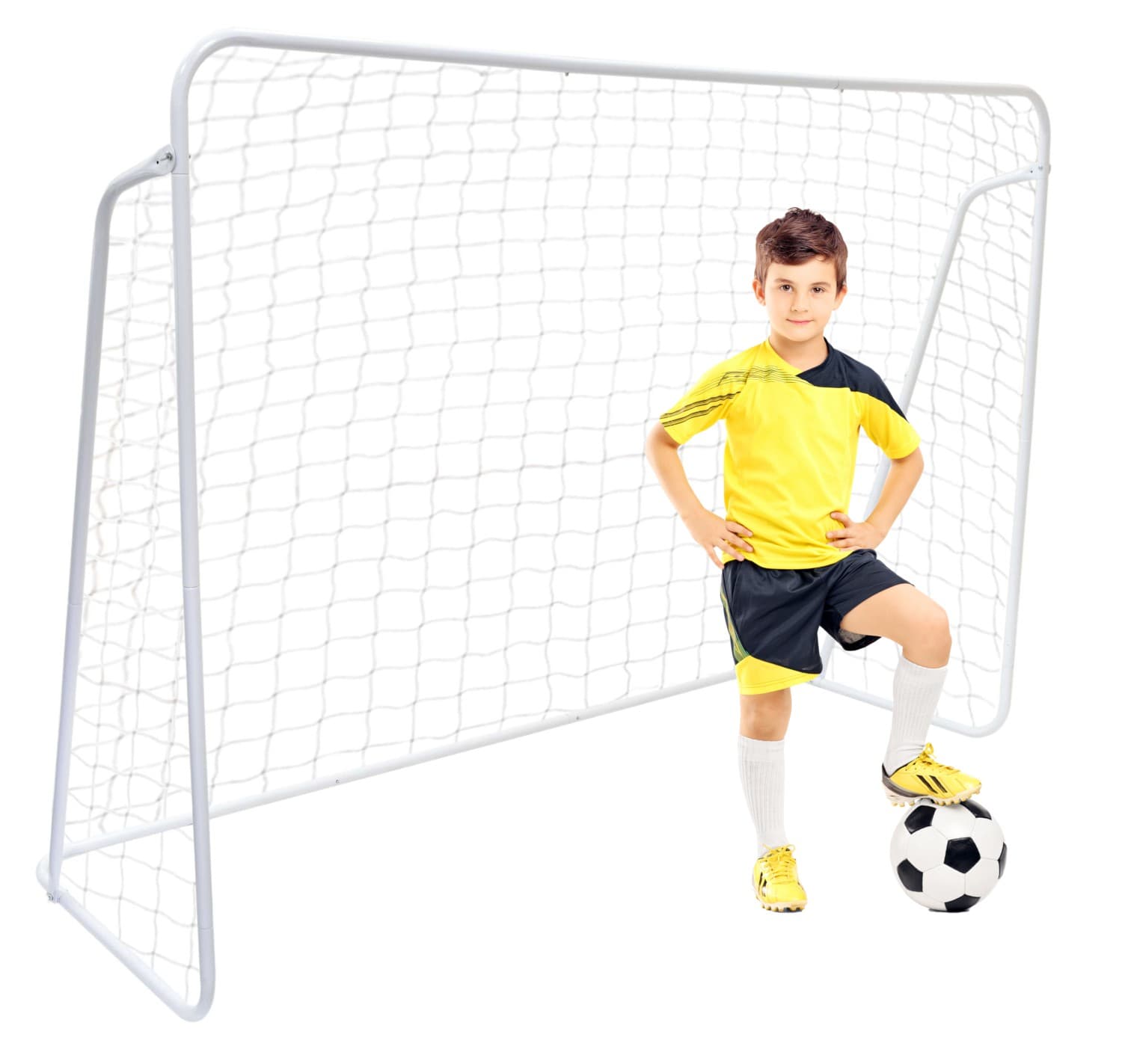 Futbalová bránka 213x152 cm biela