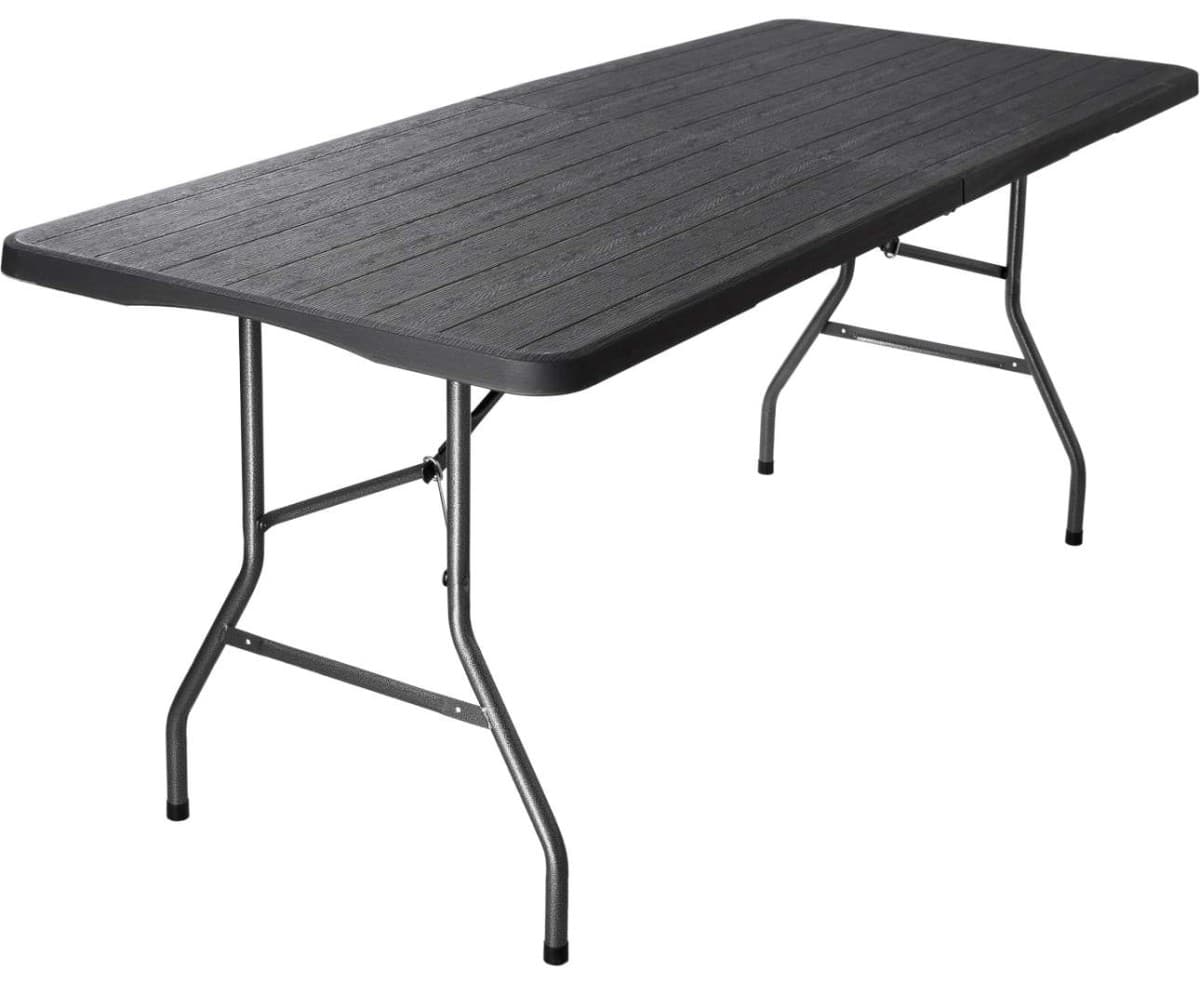 Cateringový stôl WOODLAND 180 cm antracitový