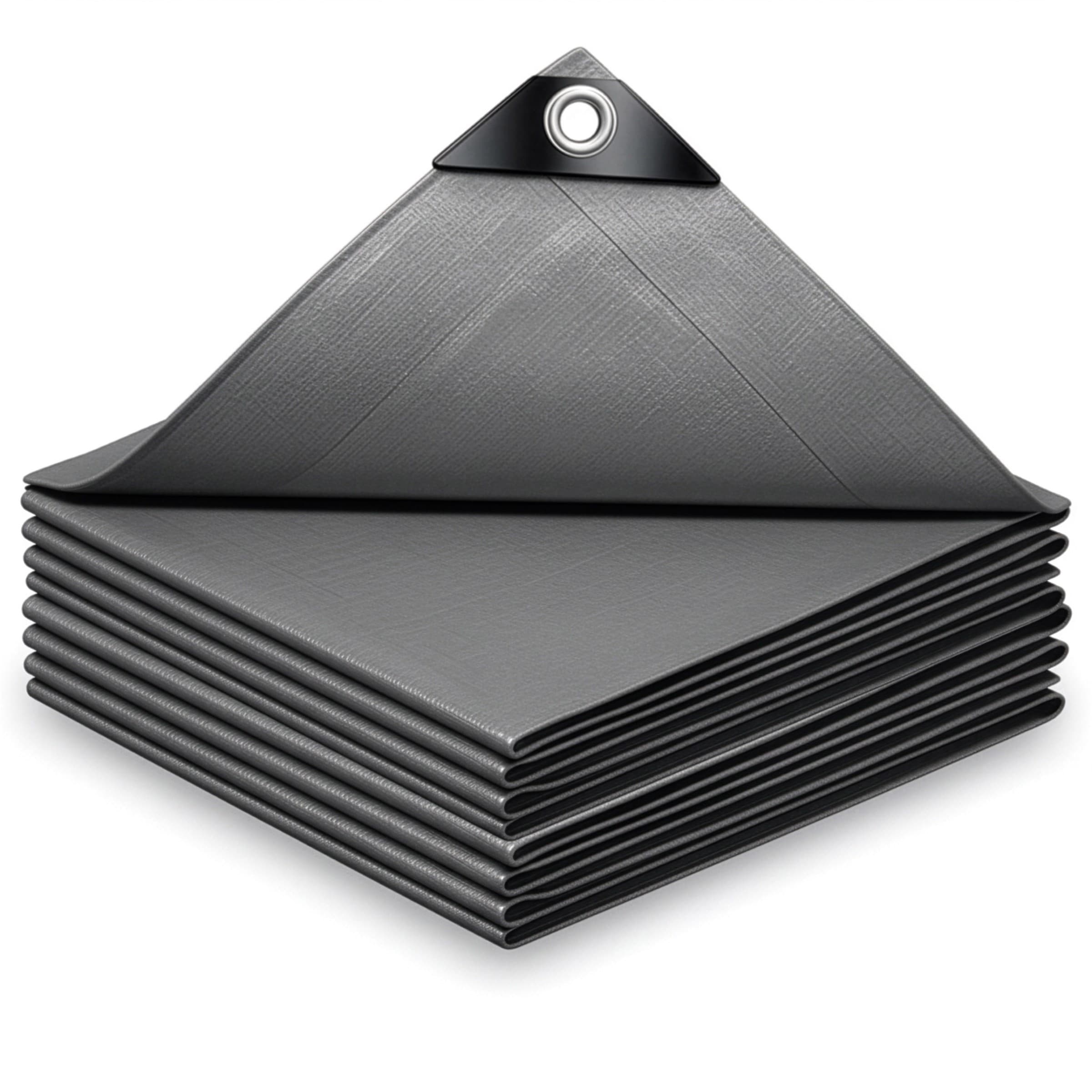 Krycí plachta na zahradní nábytek GRENTO 6x4 m 120g/m² šedá