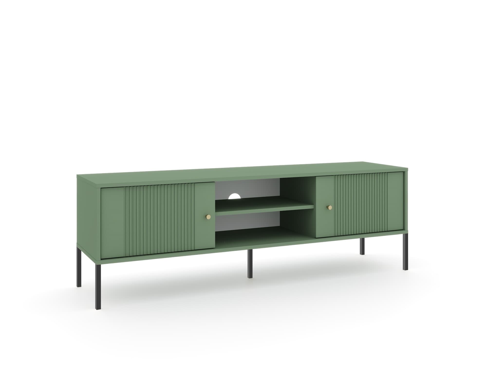 TV stolík Iseo I 154,5 cm zelený