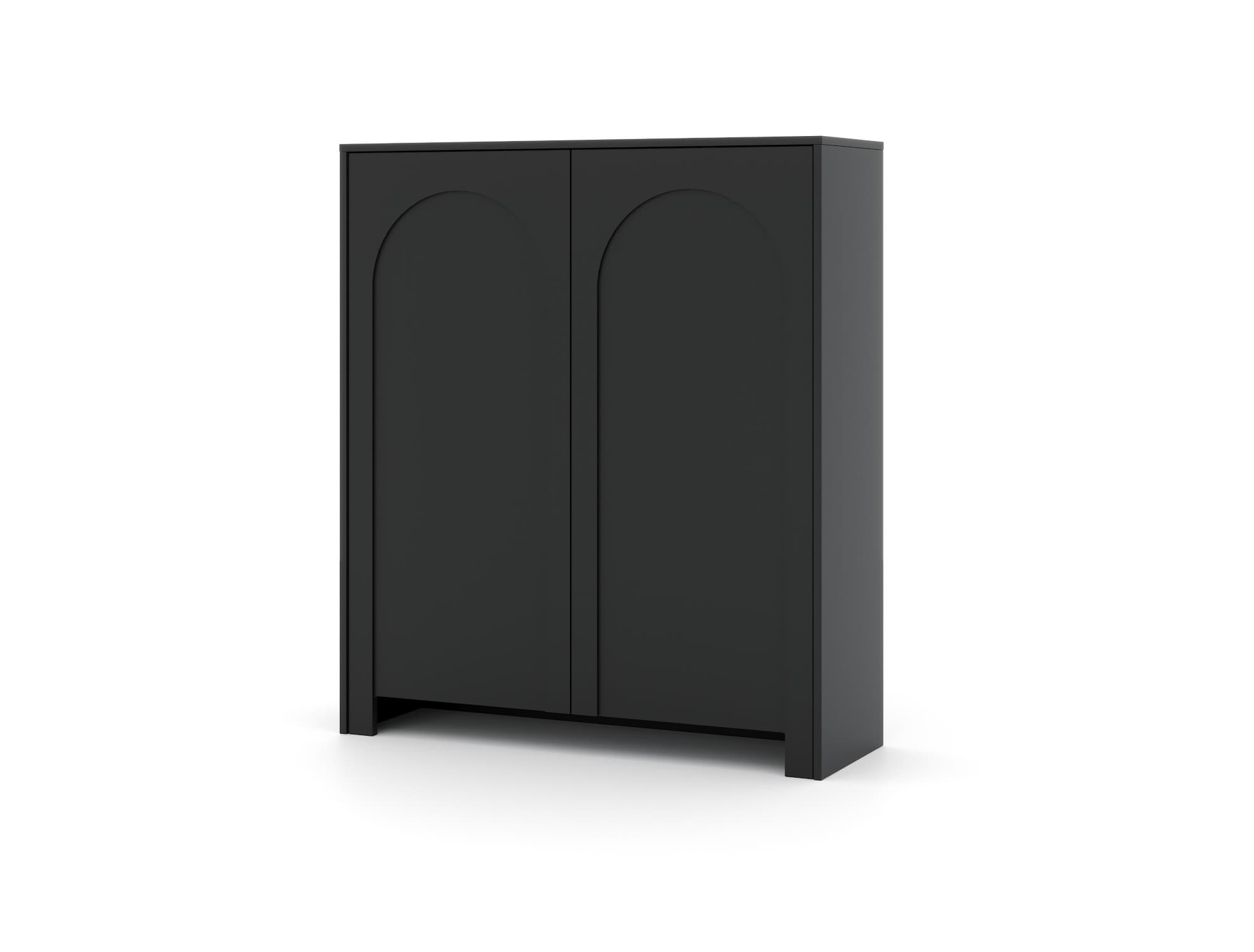 Komoda Arco 100 cm čierna II