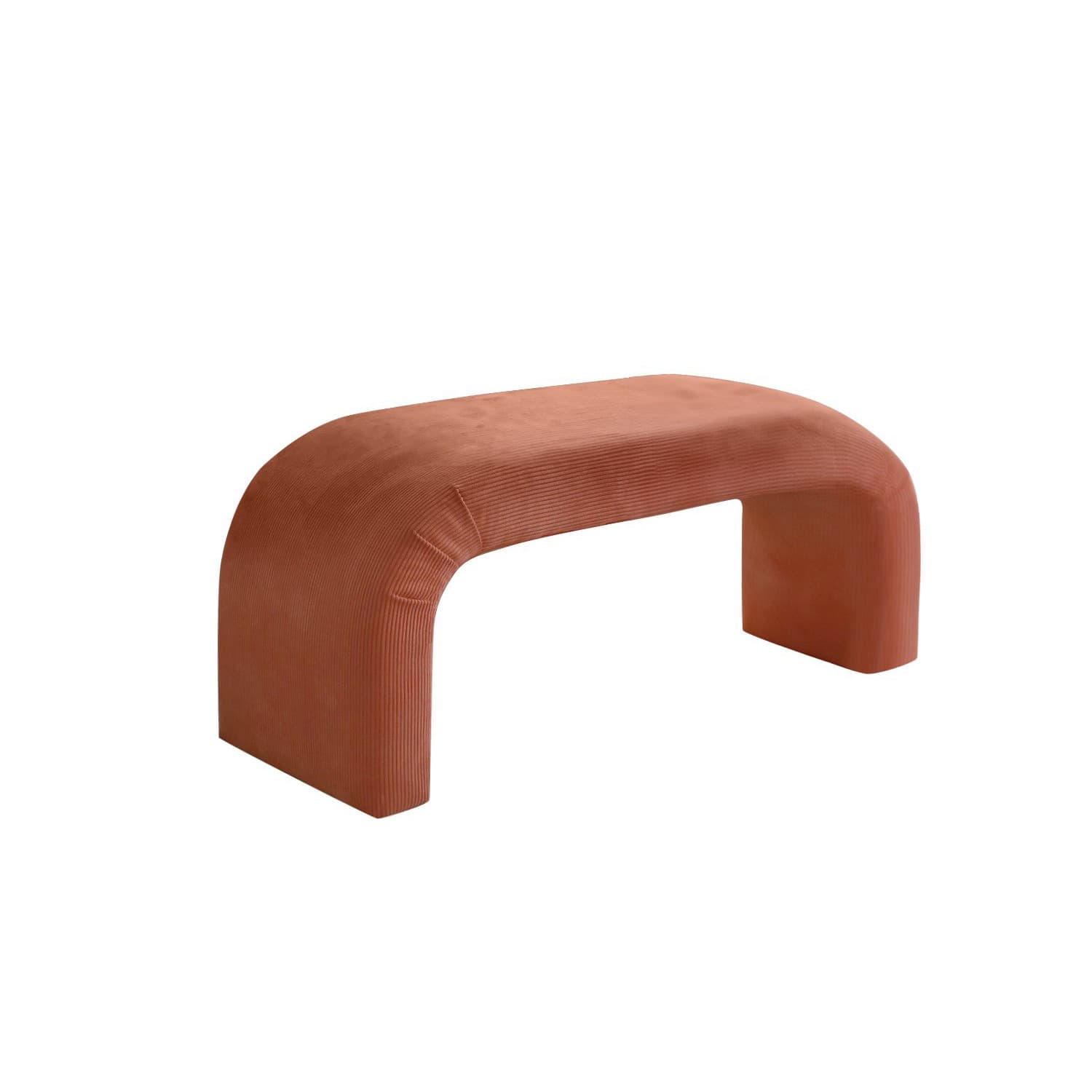 Taburet NU BENCH koralový