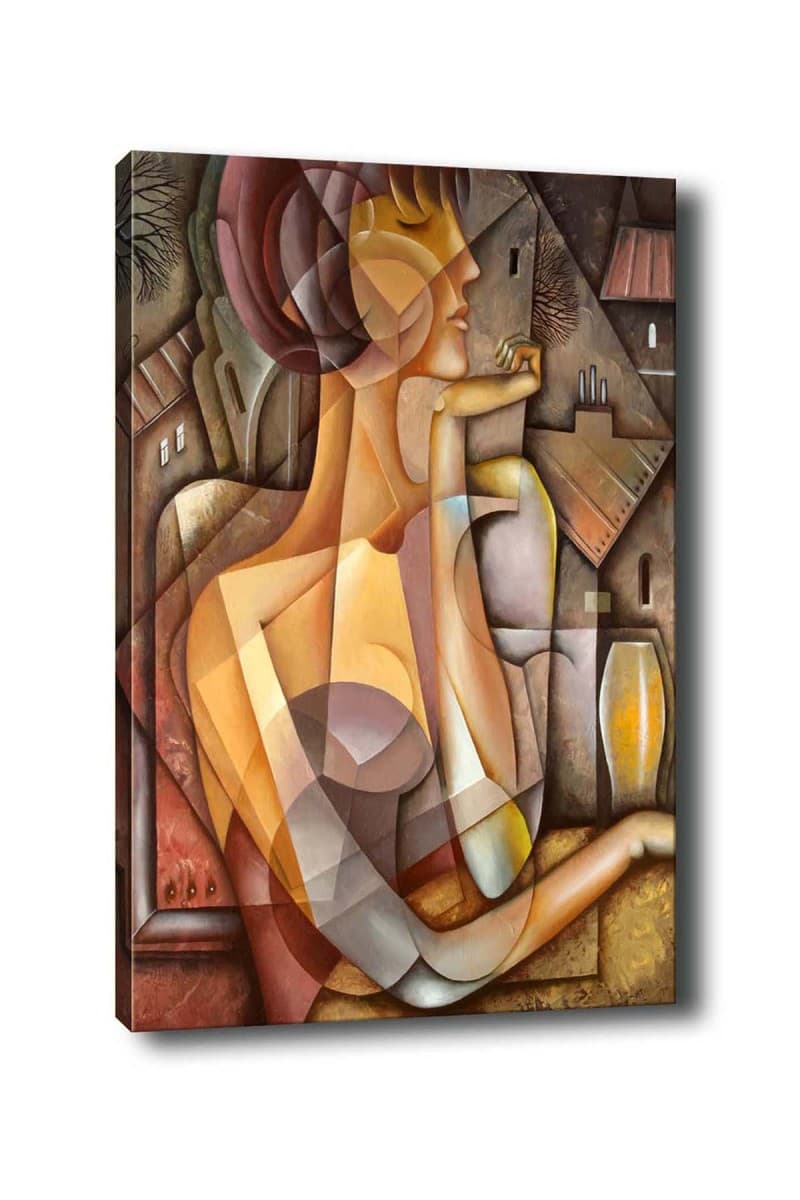 Obraz na plátne Cubism dream 50x70 cm