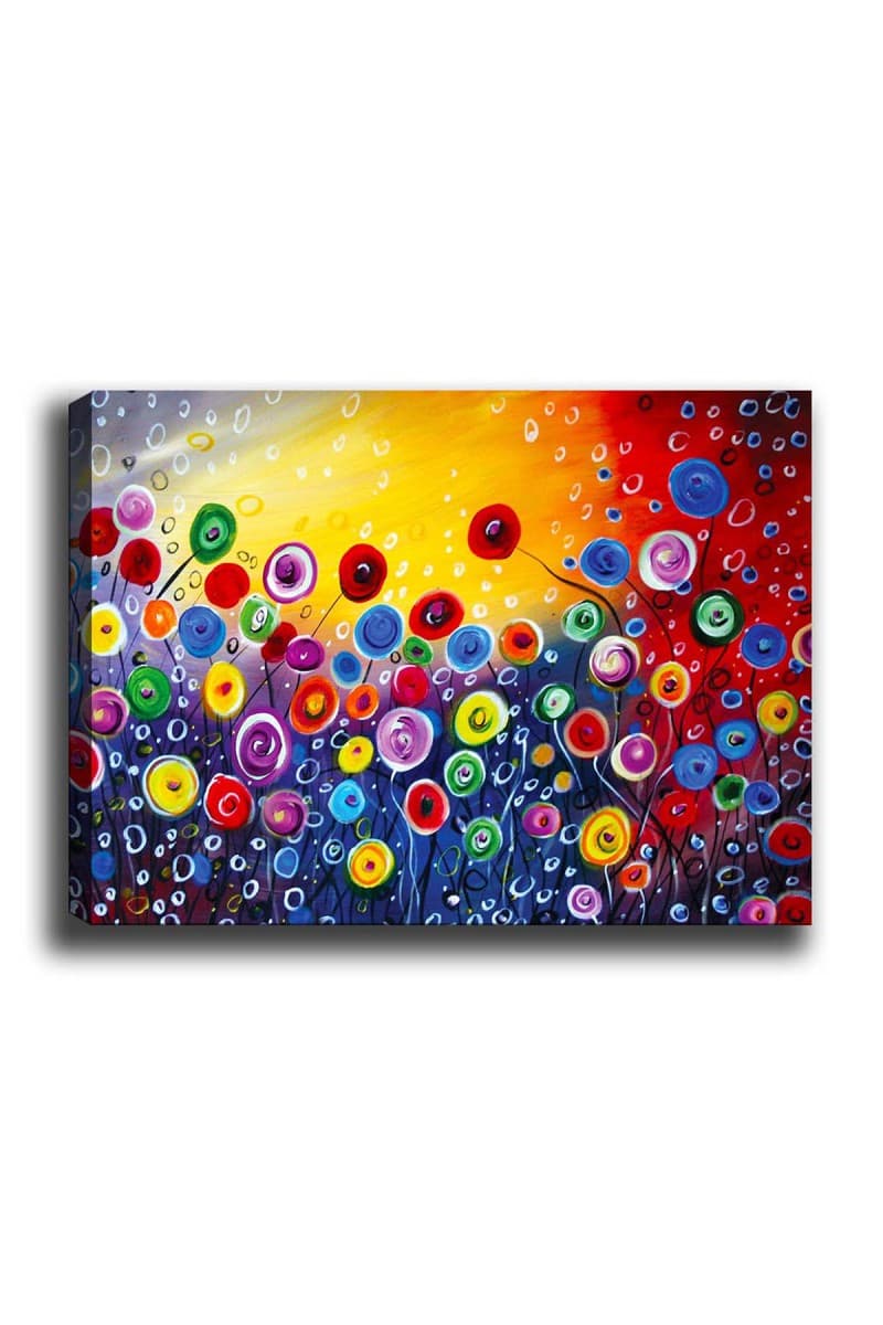 Obraz na plátne Abstraction field 50x70 cm