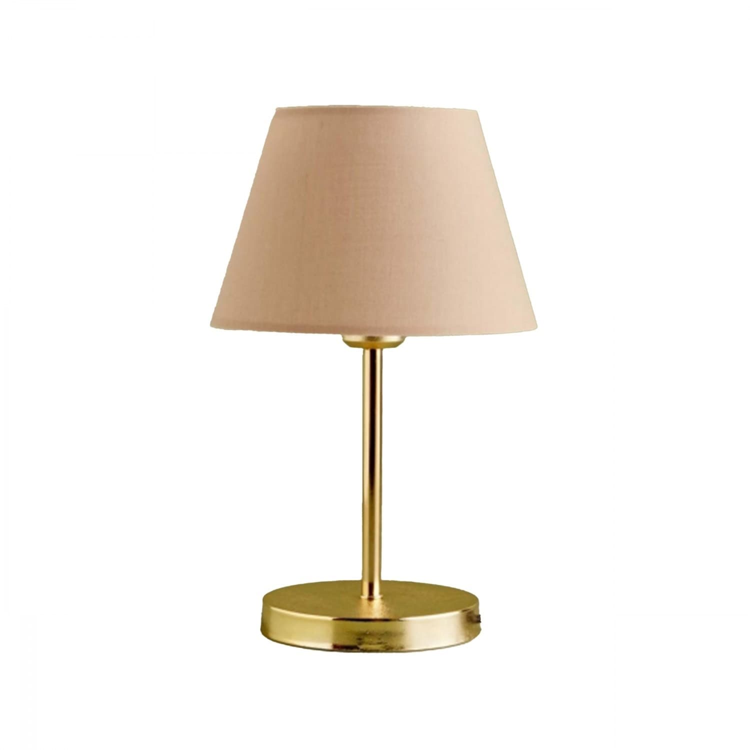 Stolná lampa Tienidlo II béžová/zlatá